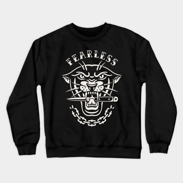 Fearless Crewneck Sweatshirt by Inkshit13